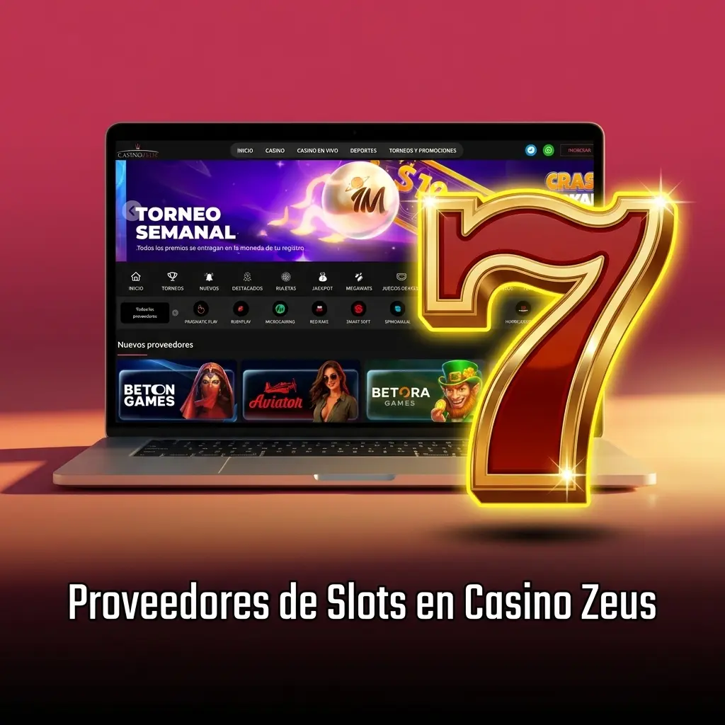 Proveedores de slots en Casino Zeus: Pragmatic Play, NetEnt, Microgaming y más de 50 estudios certificados.